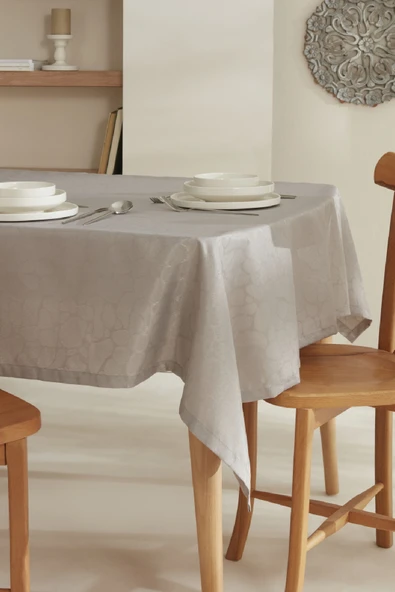 Pebble Masa Örtüsü Gri ürün görseli