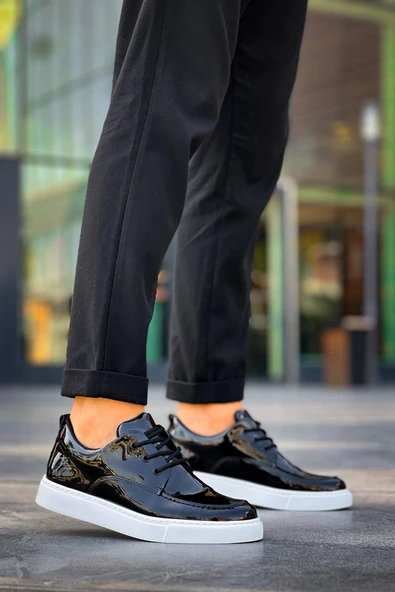 KB-X5 Kuback Siyah Rugan Günlük Erkek Ayakkabı ürün görseli