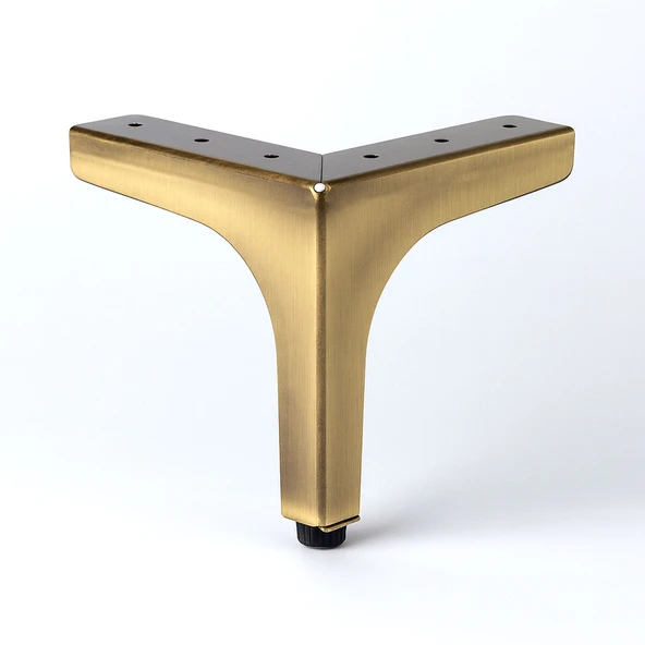 Dekor 12 cm Antik Metal Mobilya Ayağı Modern Ayak Dayanıklı Tasarım Koltuk Sehpa Masa TV Ünitesi ürün görseli