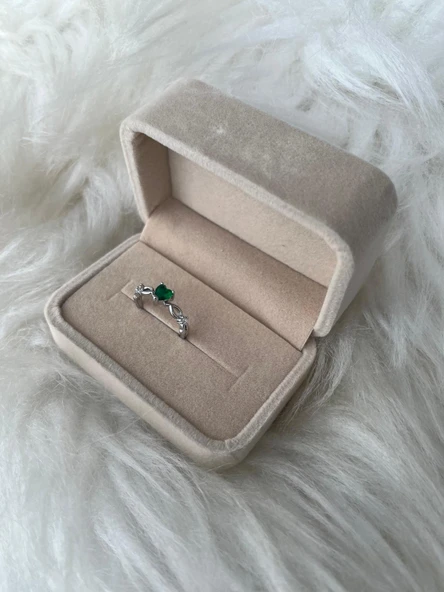 Yüzük Kutusu Taba Renk B - Resim 2