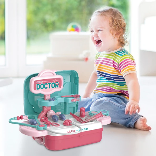 Ogi Mogi Toys Doktor Oyun Seti Eğitici 2’si 1 Arada Sırt Çantası - Resim 7