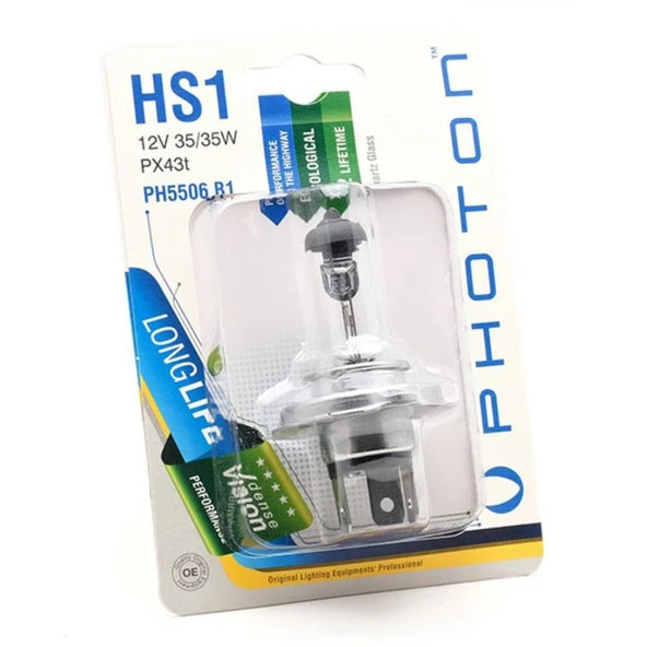 Photon HS1 Sarı 12V 35/35W XTREME YELLOW PH5506 XY B1 ürün görseli 1