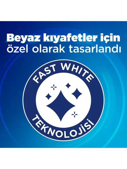 Omo Express Fresh Ultra Beyaz Sıvı Çamaşır Deterjanı 1480 Ml x 4 Adet - Resim 3