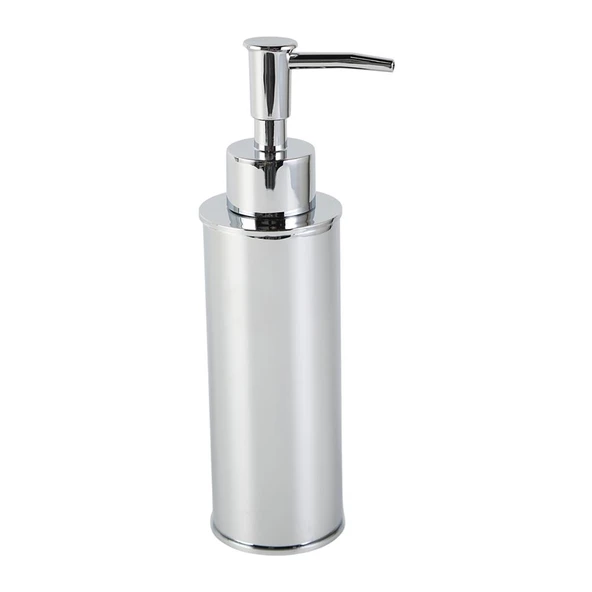 Kobos Tezgah Üstü Yuvarlak Sıvı Sabunluk Krom KBW-621CR