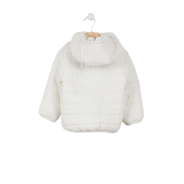 Lisanslı Ekru Bebek Mont - Resim 4