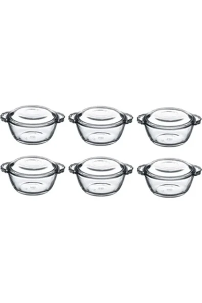 Paşabahçe Basic Mini Saklama Kabı 6' Lı Takım 97343 - Resim 2