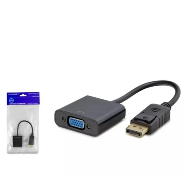 HADRON HDX7763 DISPLAY TO VGA F ÇEVİRİCİ 1080P SİYAH ürün görseli