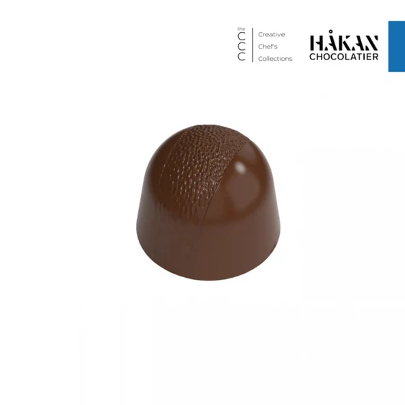 Polikarbon Yuvarlak BonBon Çikolata Kalıbı Cm-3406 12.4 Gr ürün görseli