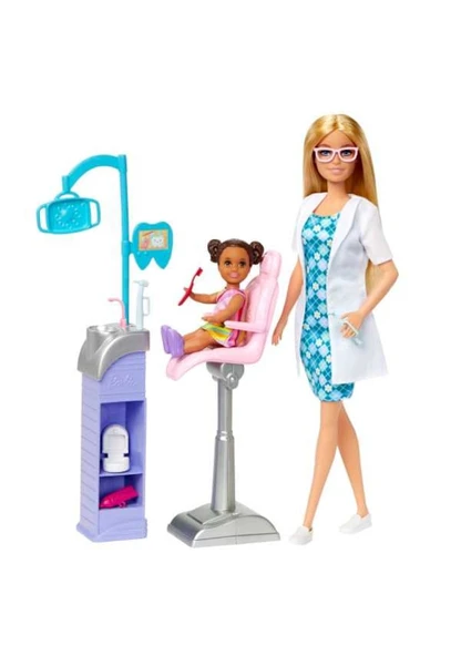 Barbie Diş Hekimi Bebek DHB63 HKT69 Lİsanslı Ürün - Resim 6