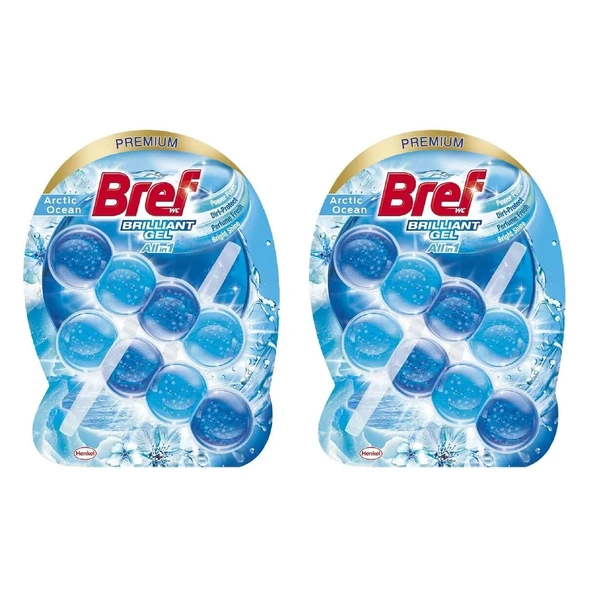 Bref Brilliant Jel Okyanus 2'li  Koku Giderici x 2 Adet ürün görseli 1