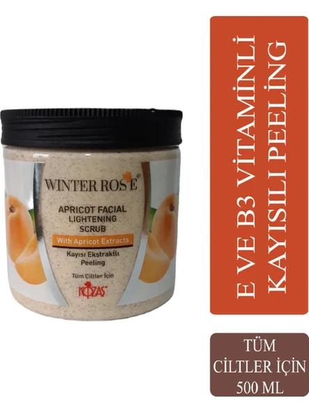 Kayısı Özlü Tüm Ciltler Için Kumlu Peeling 500 gr ürün görseli 1