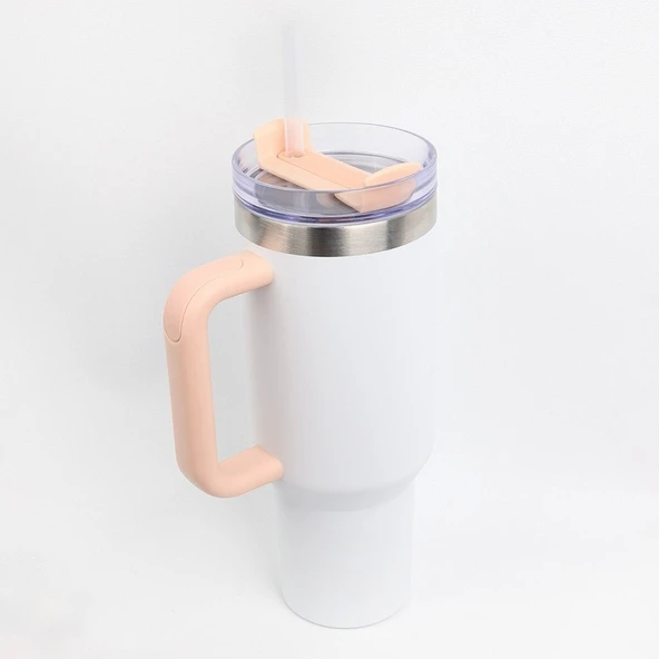 Igloo Stadler Thermo-Mug 1.2 Litre-BEYAZ SOMON - Resim 2