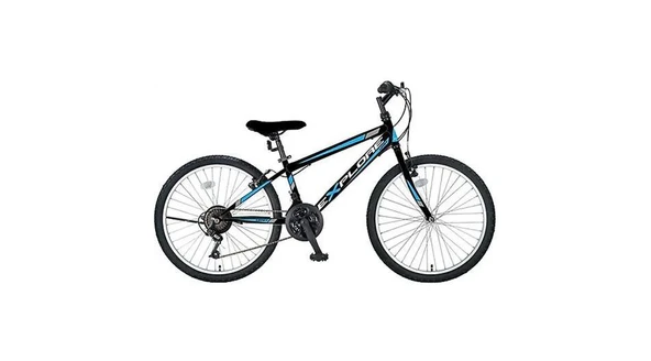 Ümit Explorer 24 Jant V 21 SRN Dağ Bisiklet Siyah Mavi ürün görseli