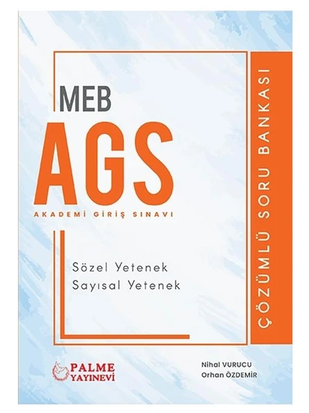 MEB AGS SÖZEL YETENEK SAYISAL YETENEK (PALME) ürün görseli