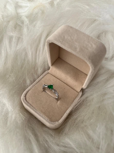 Yüzük Kutusu Taba Renk K - Resim 3