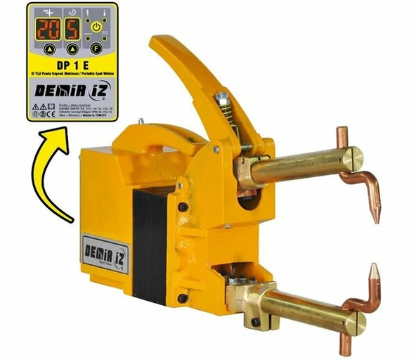 DEMİRİZ DP 1E Elektronik El Punta Kaynak Makinası 1 Kva ürün görseli 1