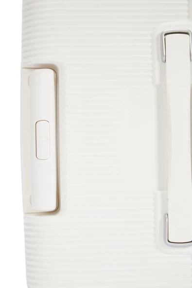 Pierre Cardin Büyük Boy %100 Polipropilen Valiz Beyaz 04PC7080 - Resim 6