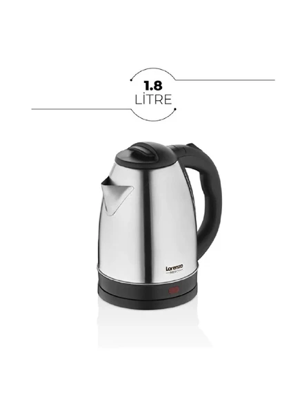 LORENZO FRESH SU ISITICISI İNOX 1,8 LT KETTLE