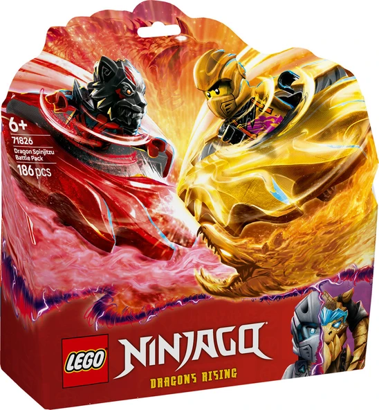LEGO NINJAGO Ejderha Spinjitzu Savaş Paketi 71826 - Resim 2
