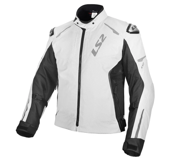 LS2 ZOOM ERKEK MOTOSİKLET MONT GRİ-SİYAH ürün görseli 1