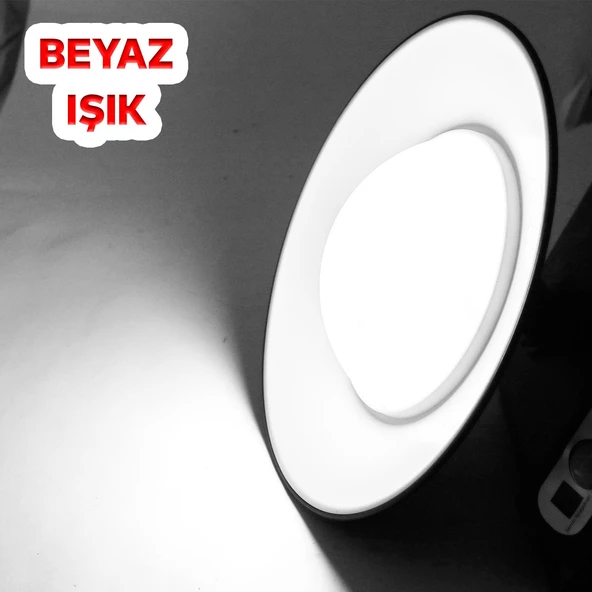 Güneş Enerjili Dış Aydınlatma 2 Modlu Işıklandırma Sensörlü Beyaz Işık Aplik 30 W Sarj Edilebilir - Resim 5