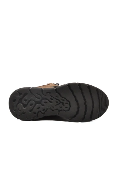 Bulldozer Vizon Nubuk Hakiki Deri Erkek Casual Ayakkabı 240003 M - Resim 5