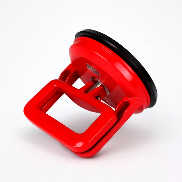 Vantuz Cam Fayans Ahşap Mermer Granit Taşıma Vakum Tutucu Aparat Tekli Yatay 50 Kg Dikey 30 Kg - Resim 4