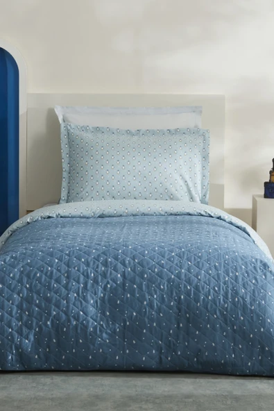 Young Penguin Tek Kişilik Kapitoneli Nevresim Takımı - Resim 2