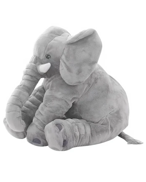 Selay Toys Oturan Fil Gri 40 cm 1587