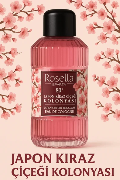 ROSELLA JAPON KİRAZ ÇİÇEĞİ KOLONYASI 80C KREMLİ ürün görseli