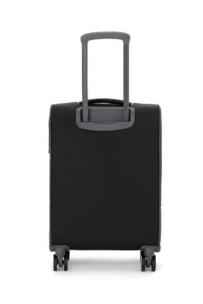 Pierre Cardin Ultra Light Hafif Lüx Kumaş Kabin Boy Valiz Siyah 04PC8200 - Resim 2