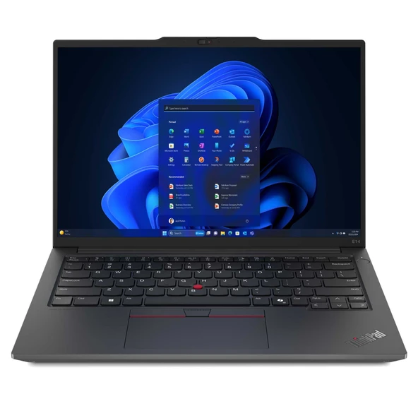Lenovo E14 21M7S1LE14A020 Ultra7 155U 64GB 1TBSSD 14" WUXGA W11P Dizüstü Bilgisayar ürün görseli 1