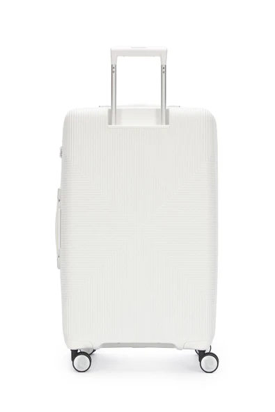 Pierre Cardin Büyük Boy %100 Polipropilen Valiz Beyaz 04PC7080 - Resim 8