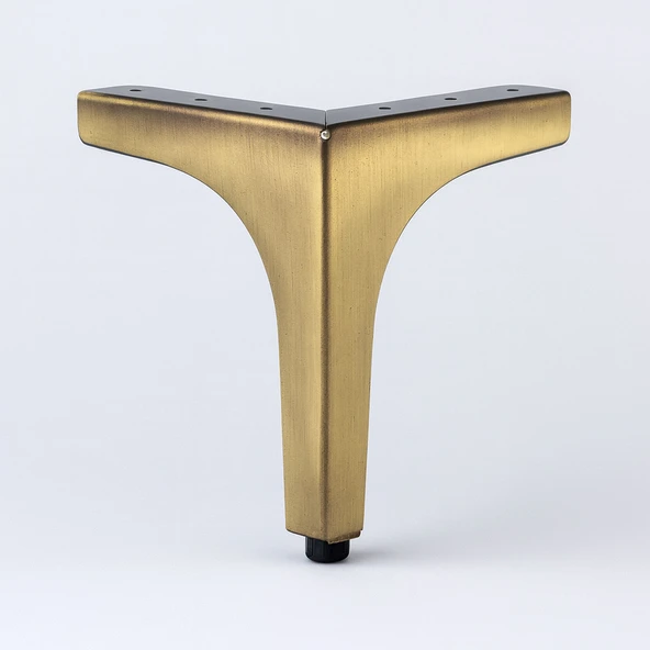 Dekor 17 cm Antik Metal Mobilya Ayağı Sağlam Tasarım Sehpa Masa Koltuk TV Ünitesi Modern Destek Ayak ürün görseli