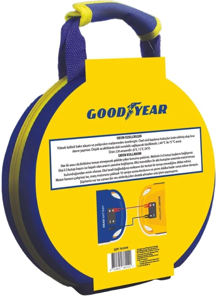 Goodyear Akü Takviye Kablosu - Resim 2