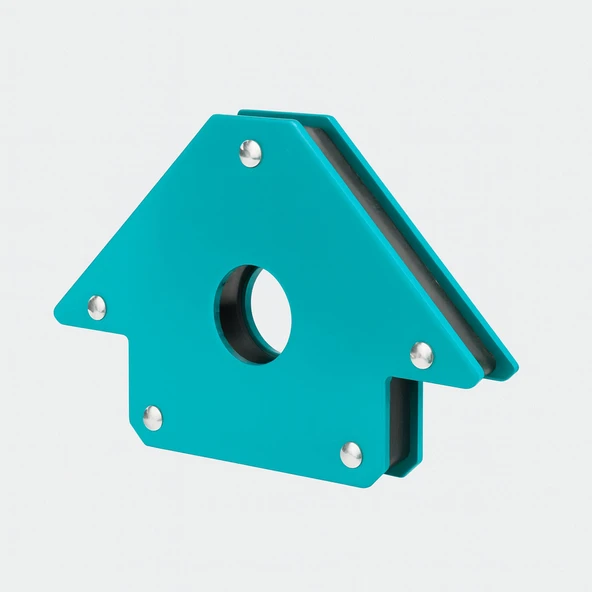 Kaynak Köşe Tutucu Manyetik 5" Mavi Güçlü Mıknatıs Kaynak Aparatı Metal Montaj Aparatı - Resim 5