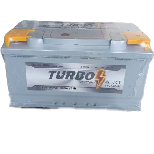 TURBO 100 AH. 900A (EN) (PETLAS GARANTİSİ ALTINDA) (ÜRETİM TARİHİ: 2025)