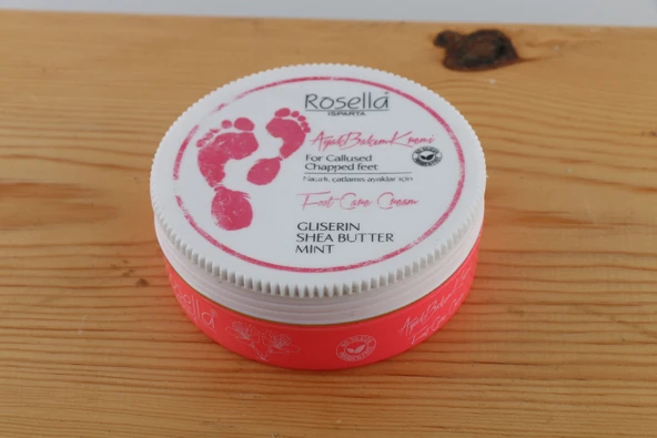 ROSELLA GÜL ÖZLÜ AYAK BAKIM KREMİ 150 ML - Resim 2