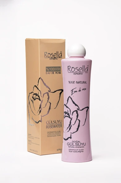 ROSELLA % 100 DOĞAL SAF GÜL SUYU MAYASI 360 ML - Resim 4