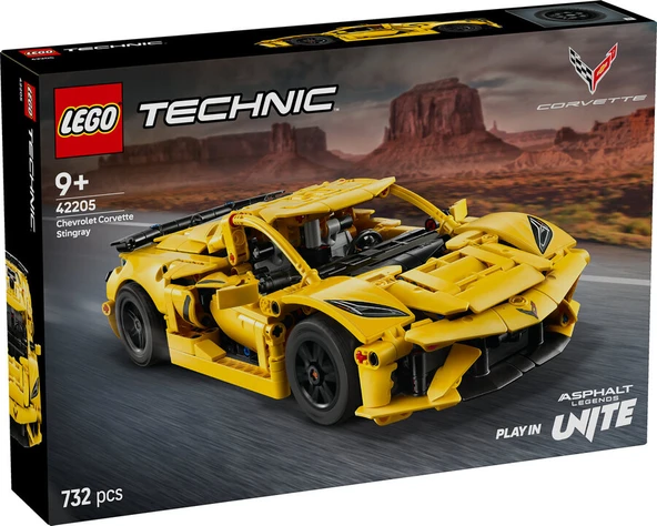 LEGO® Technic Chevrolet Corvette Stingray 42205 - Resim 2