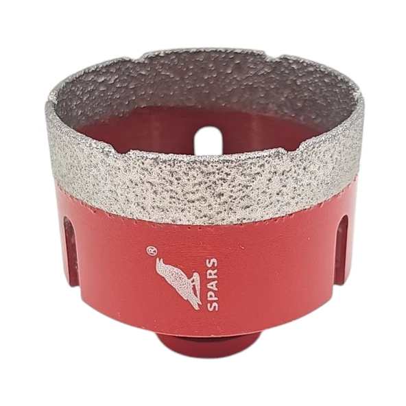 Fixonic Spars SPA54143 68mm M14 Elmas Mermer Granit Delme Panç - Resim 2