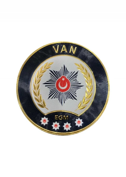 YOZGAT Polis Kol Arması 3D Plastik TPU, Yeni Tip, Cırtlı, Standart Ölçü, 1.sınıf Kalite ürün görseli