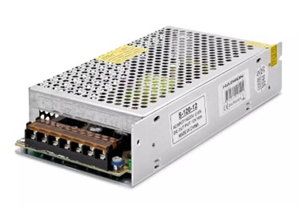 HADRON HD8203 METAL ADAPTÖR 12V 10A 20-10-4CM GÜMÜŞ ürün görseli