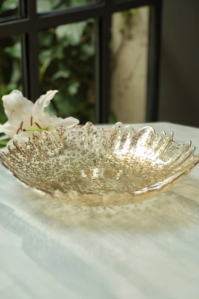 Jolie Dekoratif Tabak Gold 33 cm ürün görseli