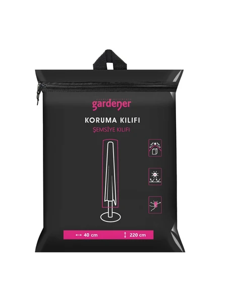 Gardener Şemsiye Koruma Örtüsü GRDC307 / Kılıfı PE ( 220 cm x 40 cm ) ürün görseli