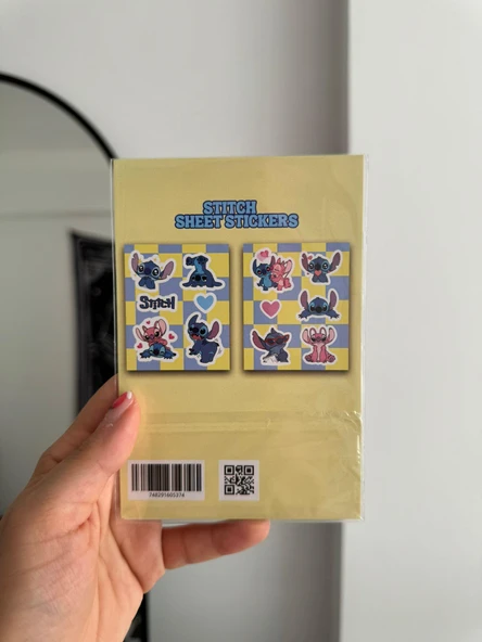 Stitch Sheet 2li Sayfa Sticker - 3