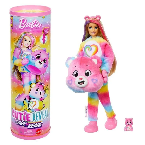 Barbie Cutie Reveal Care Bear JFV59 JFV60 Lisanslı Ürün ürün görseli 1