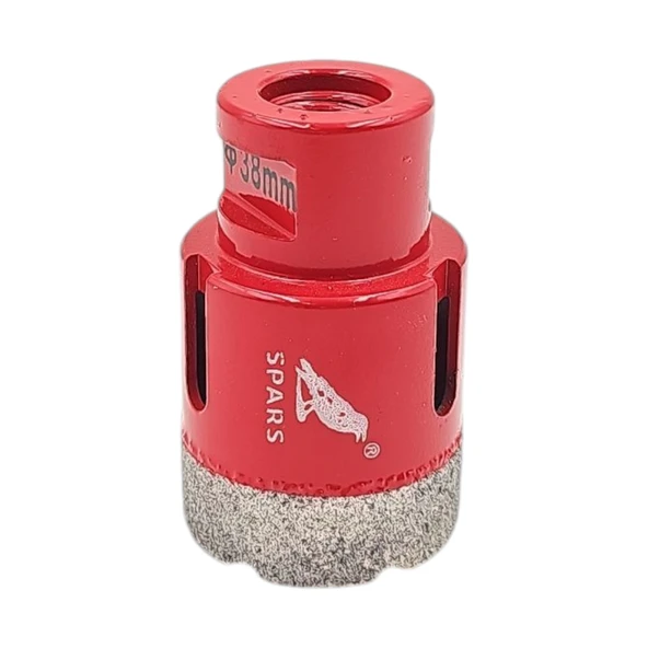 Fixonic Spars SPA54129 38mm M14 Elmas Mermer Granit Delme Panç - Resim 2