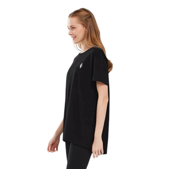 Kadın Siyah Tshirt - 3