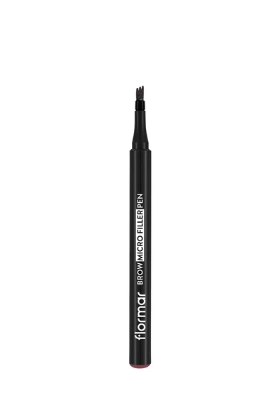 Flormar Brow Micro Filler Tarayıcı Keçe Uçlu Kaş Kalemi 003 BROWN ürün görseli